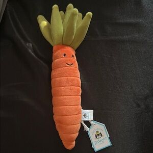 Jellycat Orange and Green Carrot Plush